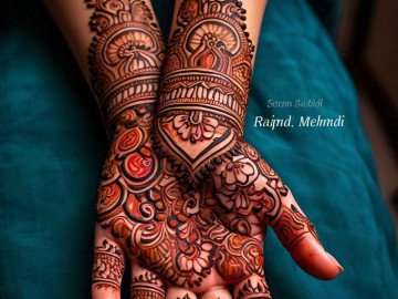 Potrait mehndi